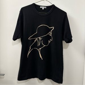 Uniqlo x J.W. Anderson Graphic Black Tee